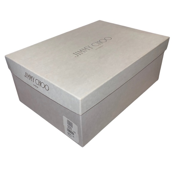 (W/ Box & Dust Bag) Jimmy Choo NY Leather Velcro Sneakers